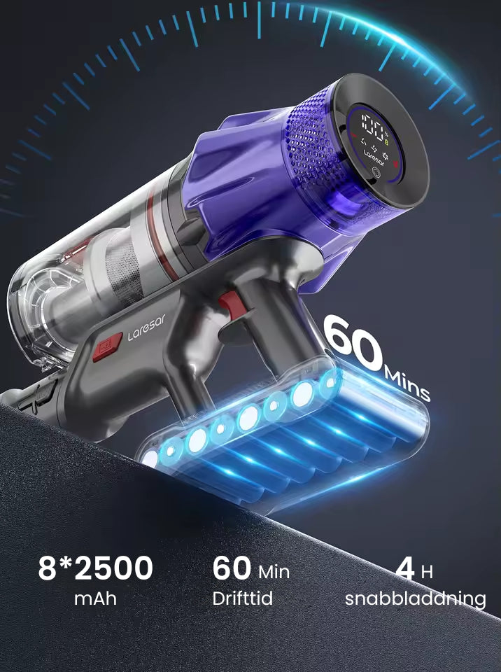 Maxlager Ultra X7 - 550W – 50 kPa Avancerad Sladdlös Dammsugare - Skaftdammsugare - Image 4
