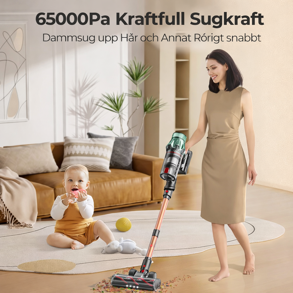 Maxlager V7 Pro Sladdlös Dammsugare - 600W 65 kPa - Skaftdammsugare - Image 3